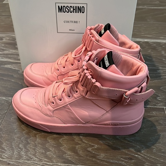 Women’s high top moschino sneaker - Picture 5 of 16